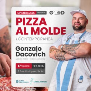 Pizza al Molde con Gonzalo Dacovich 17 de agosto