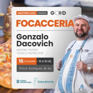 Masterclass Focaccia con Gonzalo Dacovich