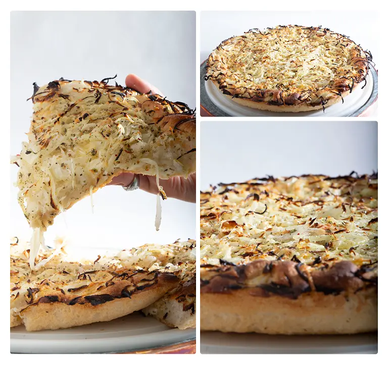 Receta de Pizza Fugazzeta Rellena por Gonzalo Dacovich Pizza Fugazzeta Rellena