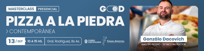Masterclass de Pizza aa la Piedra con Gonzalo Dacovich (13-09-25)