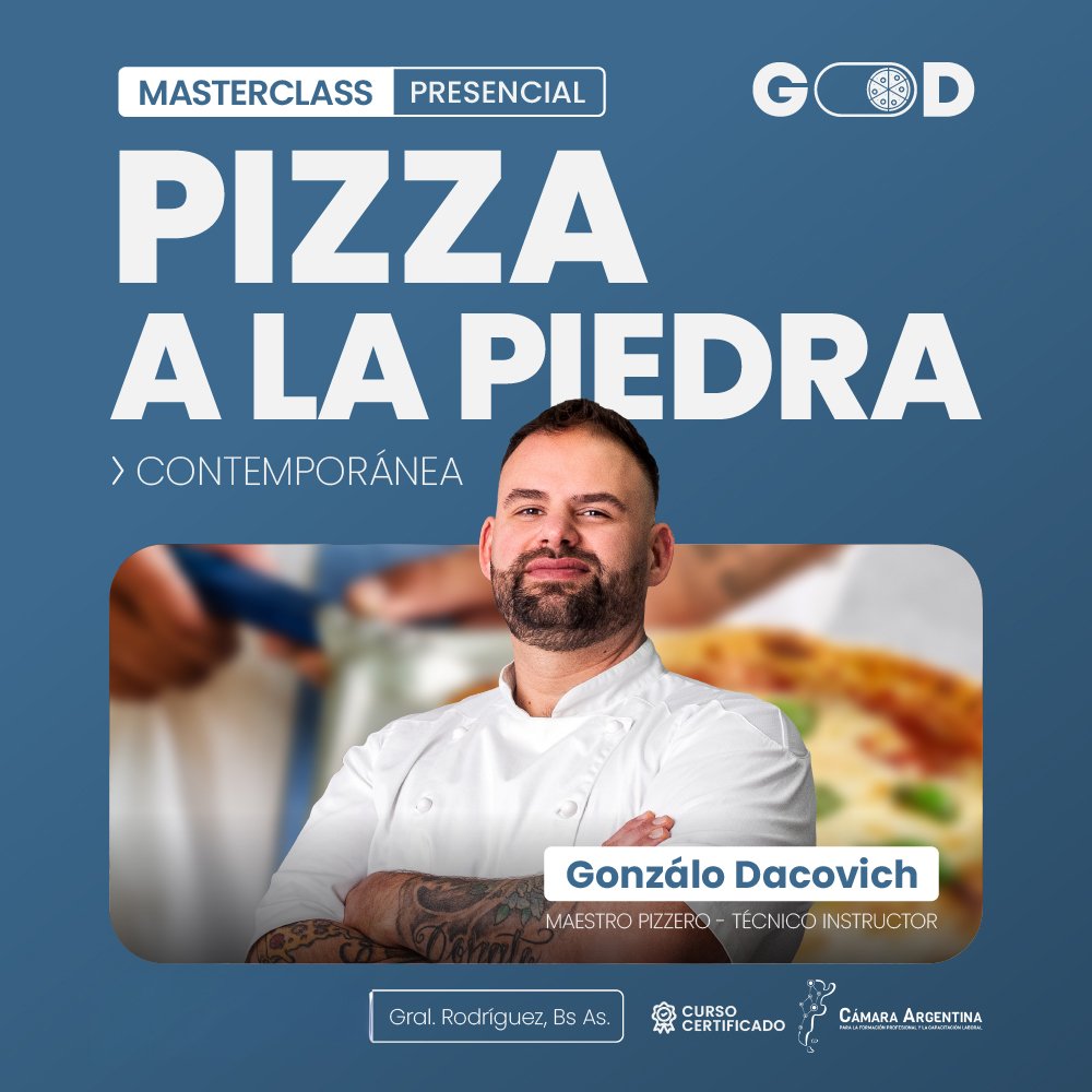 Curso de Pizza a la Piedra - Gonzalo Dacovich