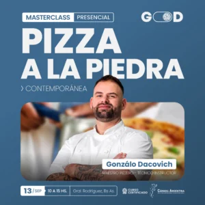 Curso de Pizza a la Piedra con Gonzalo Dacovich